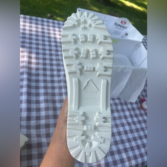 SUPERGA✨NIB✨Chunky Platform Canvas Combat Boots/Hi-Top Sneakers, US W8, M6.5 - Picture 8 of 16